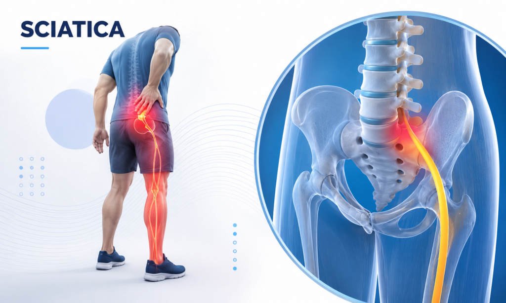 Sciatica Pain: Symptoms, Causes & Treatment Solutions